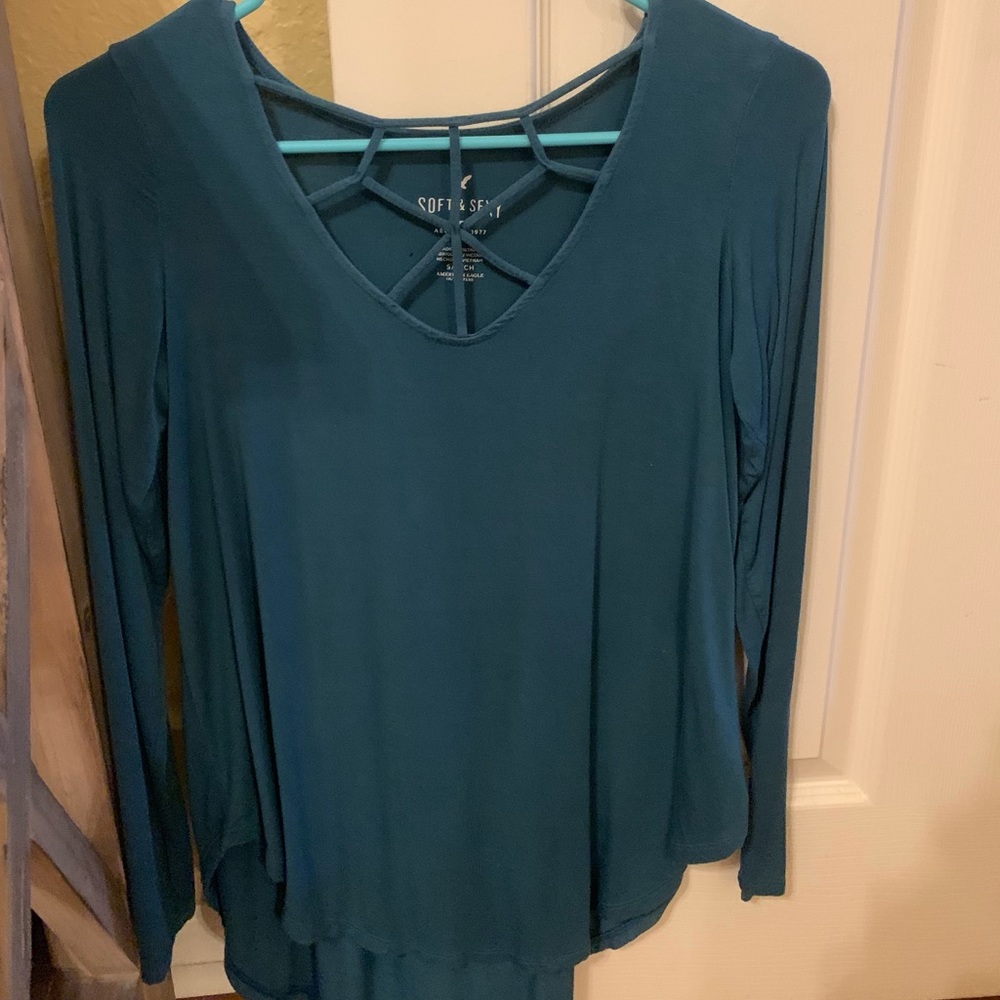 American Eagle Long Sleeve Top